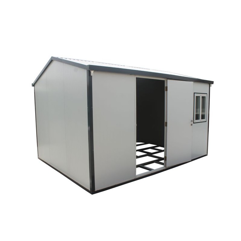 DuraMax 13.3x10 Gable Roof Insulated Shed w/ Foundation Kit (30932)