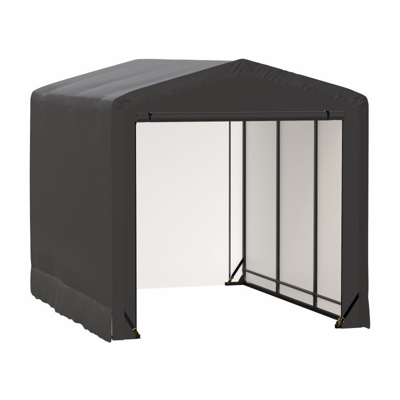 ShlelterLogic 10x18x8 ShelterTube Garage Kit - Gray (SQAACC0103C01001808)