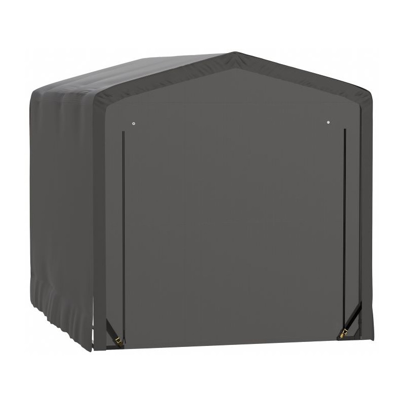 ShlelterLogic 10x18x8 ShelterTube Garage Kit - Gray (SQAACC0103C01001808)