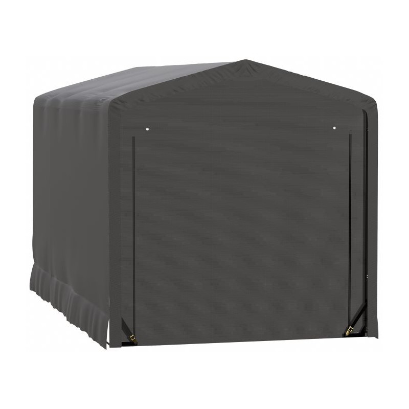 ShelterLogic 10x23x8 Sheltertube Garage Kit - Gray (SQAACC0103C01002308)