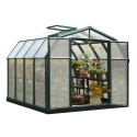 Rion 8x8 Hobby Gardener 2 Twin Wall Greenhouse Kit (HG7108)