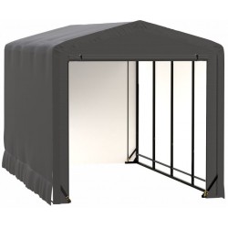 ShelterLogic 10x23x10 Sheltertube Garage Kit - Grey (SQAACC0103C01002310)