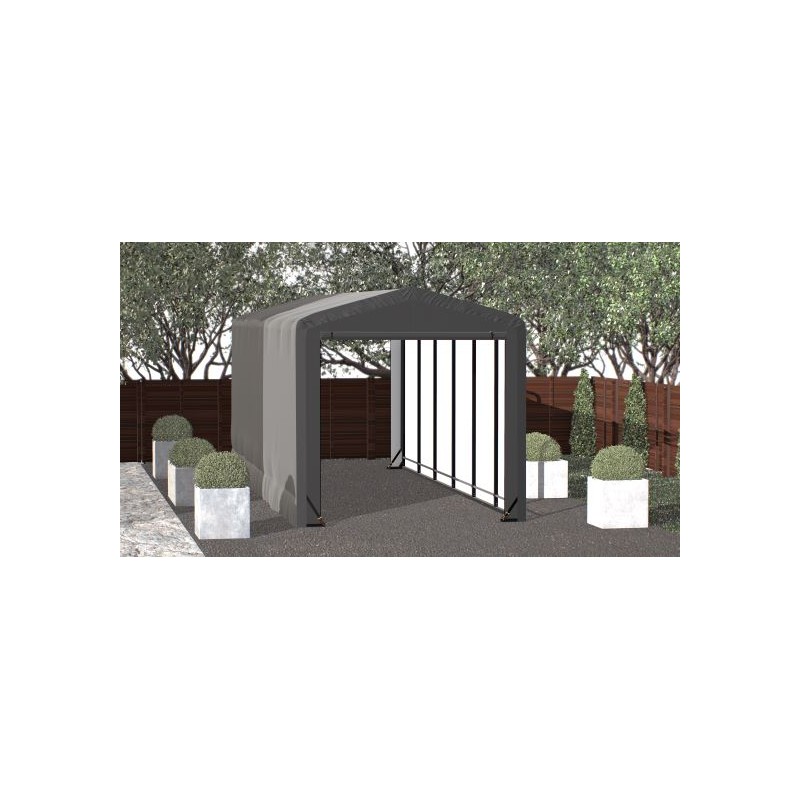 ShelterLogic 10x27x10 Sheltertube Garage Kit - Gray (SQAACC0103C01002710)