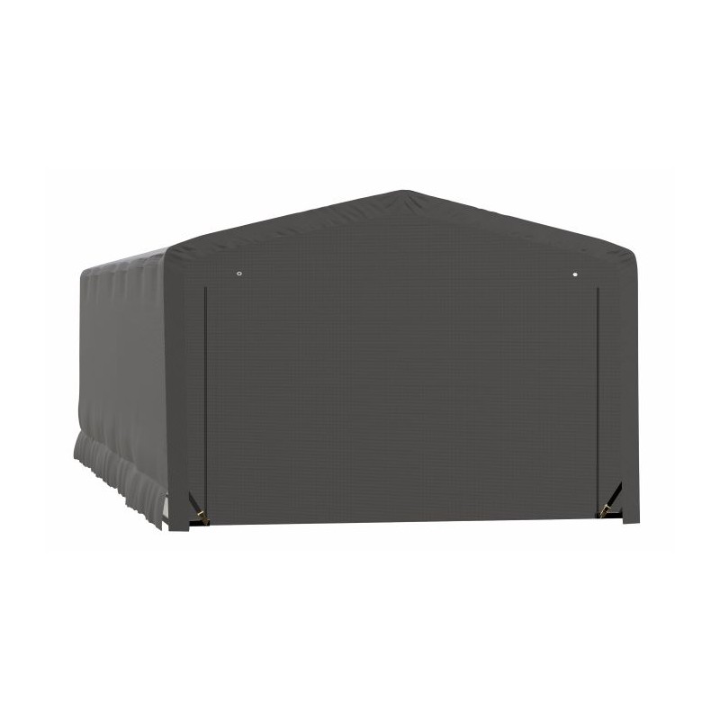 ShelterLogic 12x23x8 ShelterTube Garage Kit - Gray (SQAACC0103C01202308)