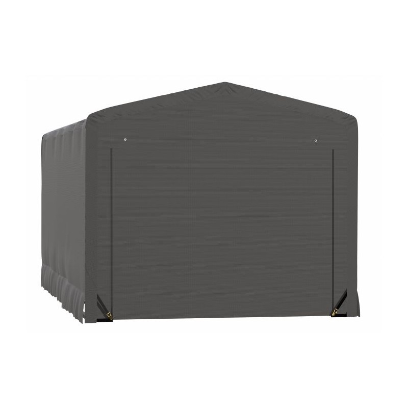 ShelterLogic 12x23x10 ShelterTube Garage Kit - Gray (SQAACC0103C01202310)