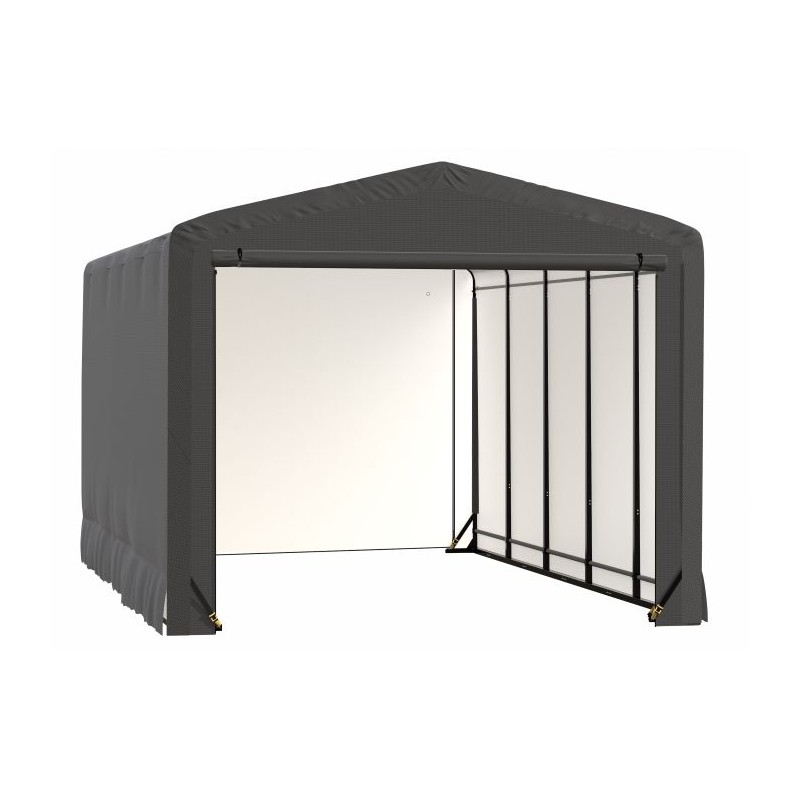 ShelterLogic 12x27x8 ShelterTube  Garage Kit - Gray (SQAACC0103C01202708)