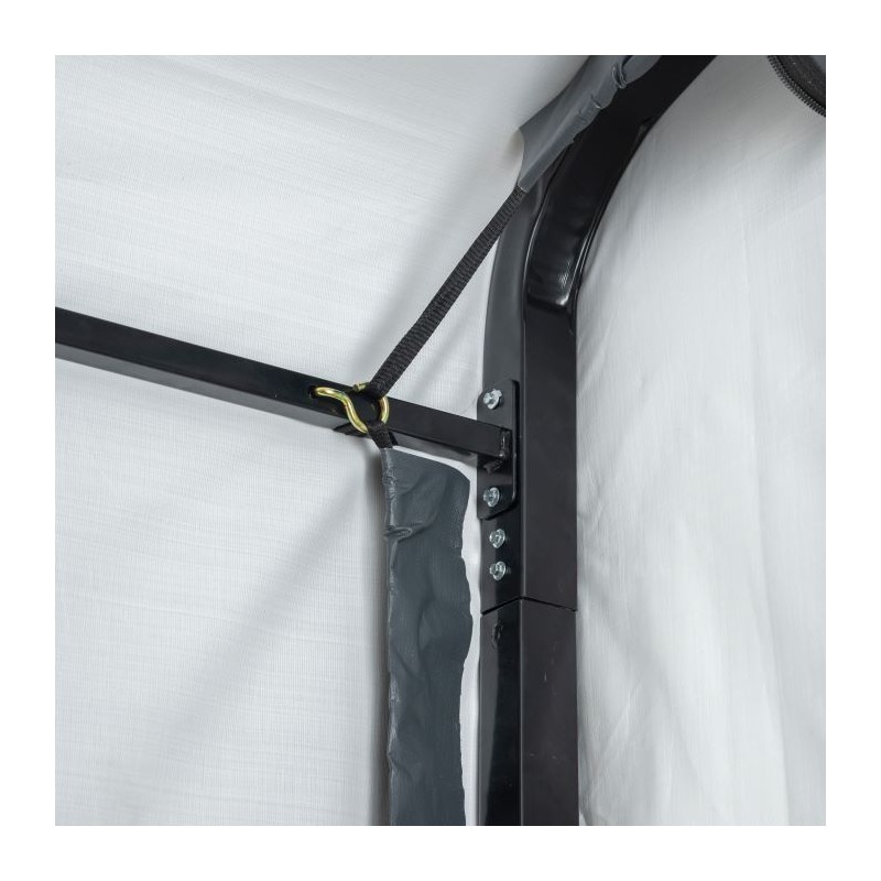 ShelterTube 12x27x10 Garage Shed - Gray (SQAACC0103C01202710)