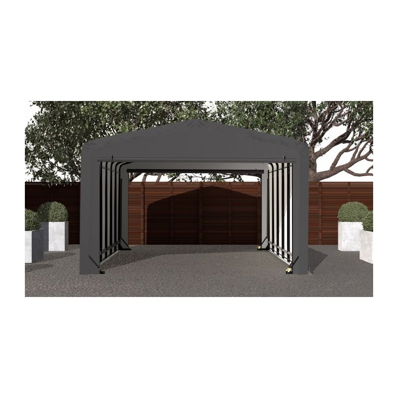 ShelterTube 12x27x10 Garage Shed - Gray (SQAACC0103C01202710)