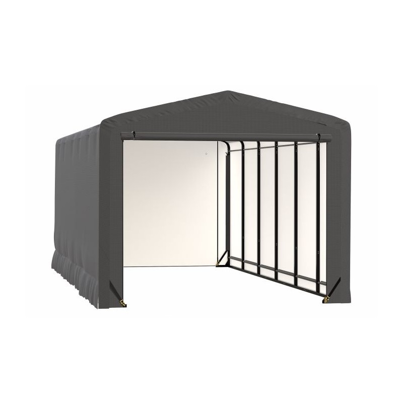 ShelterTube 12x27x10 Garage Shed - Gray (SQAACC0103C01202710)