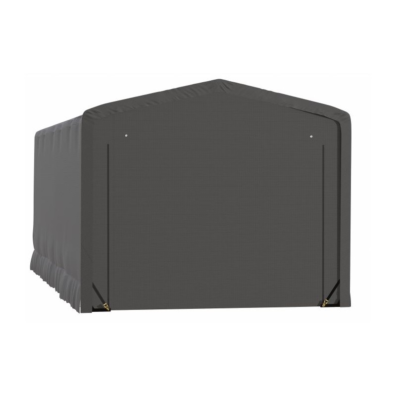 ShelterTube 12x27x10 Garage Shed - Gray (SQAACC0103C01202710)