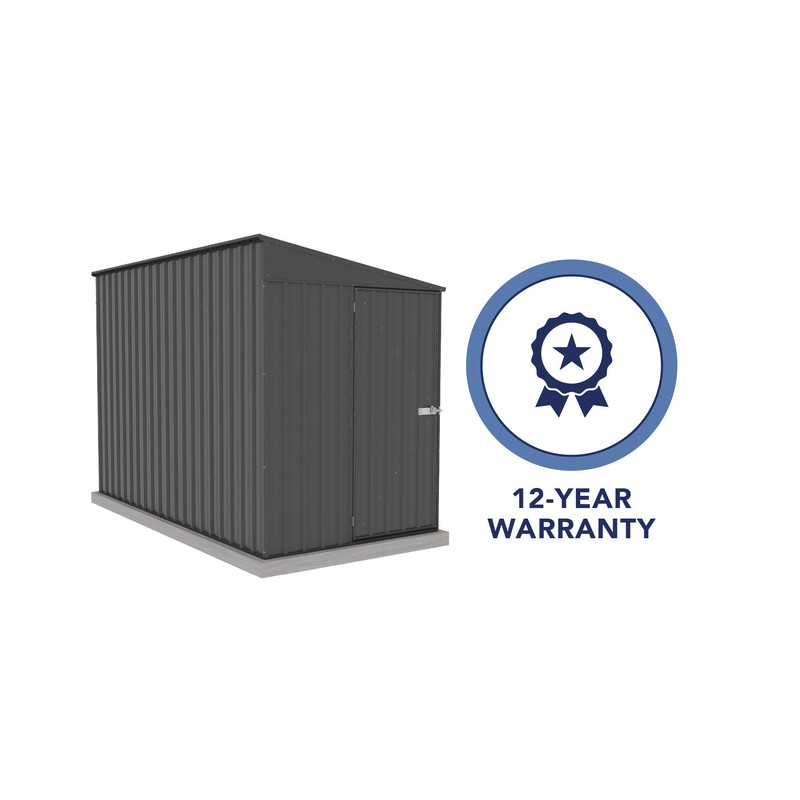 Absco Durango 5' x 10' Metal Bike Shed Kit- Monument (AB1142)