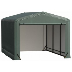 ShelterLogic 10x18x8 ShelterTube Garage Kit - Green (SQAACC0104C01001808)