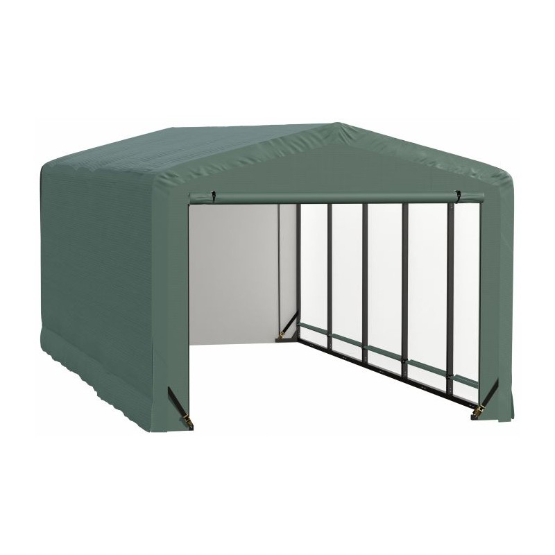 ShelterLogic 10x23x10 ShelterTube Garage Kit - Green (SQAACC0104C01002310)