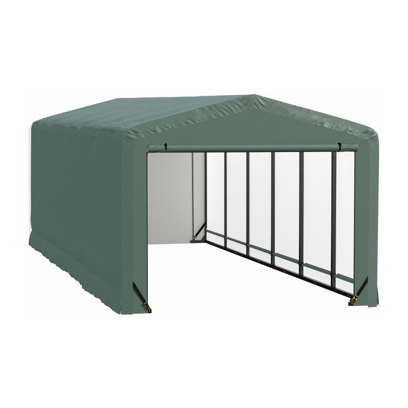 ShelterLogic 10x27x10 ShelterTube Garage Kit - Green (SQAACC0104C01002710)