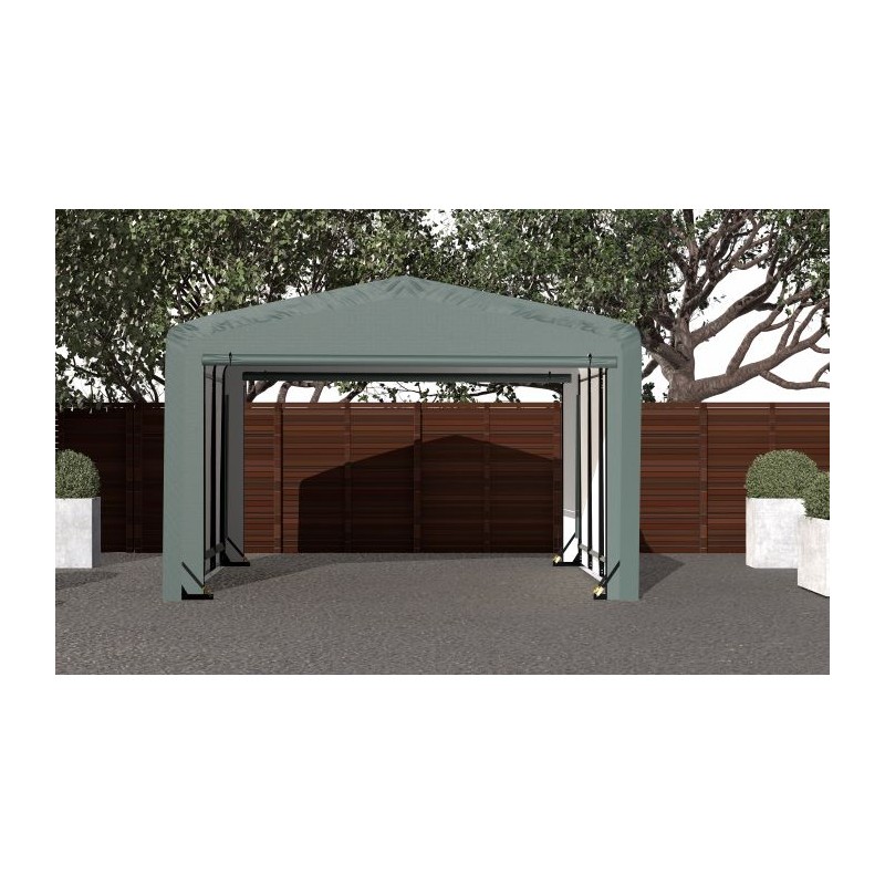 ShelterLogic 12x18x8 ShelterTube Garage Kit - Green (SQAACC0104C01201808)