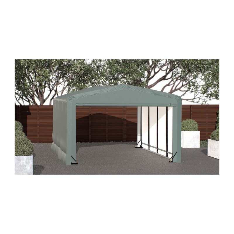 ShelterLogic 12x18x8 ShelterTube Garage Kit - Green (SQAACC0104C01201808)