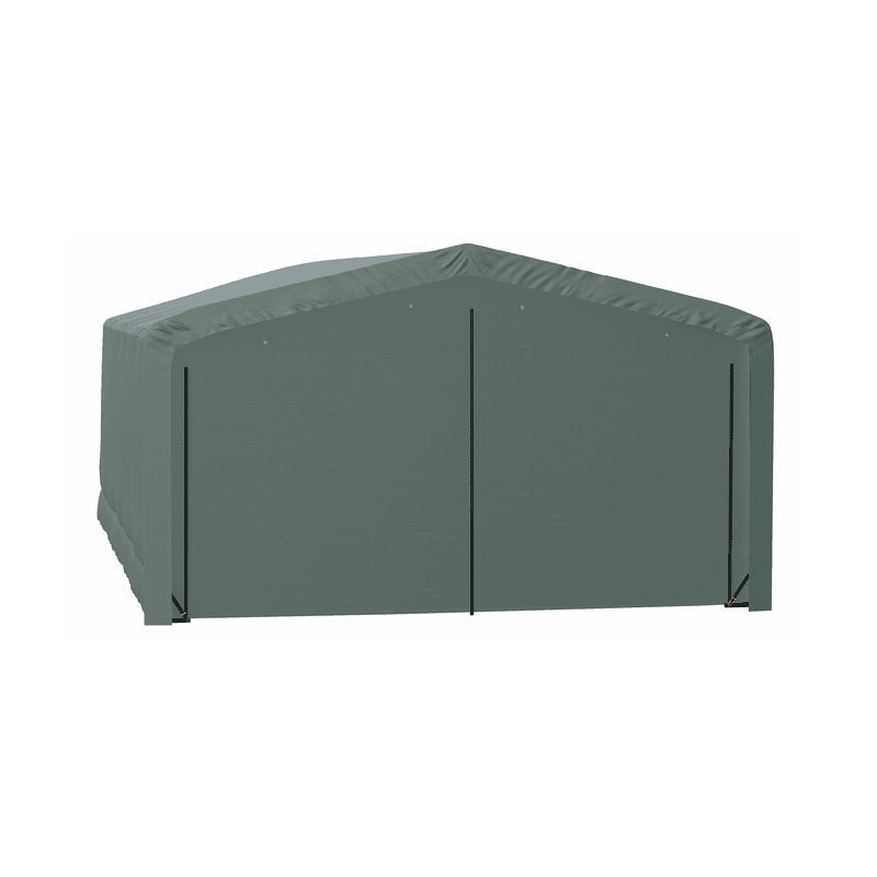 ShelterLogic 20x32x12 ShelterTube Wind and Snow-Load Rated Garage - Green (SQAADD0104C02003212)