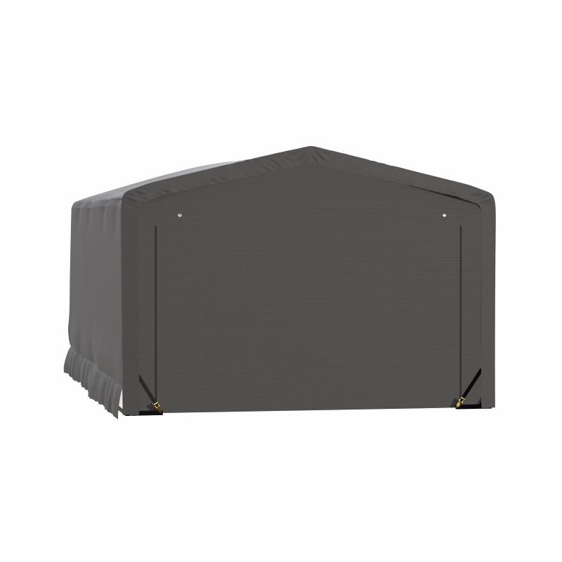 ShelterLogic 12x18x8 ShelterTube Garage Kit - Gray (SQAACC0103C01201808)