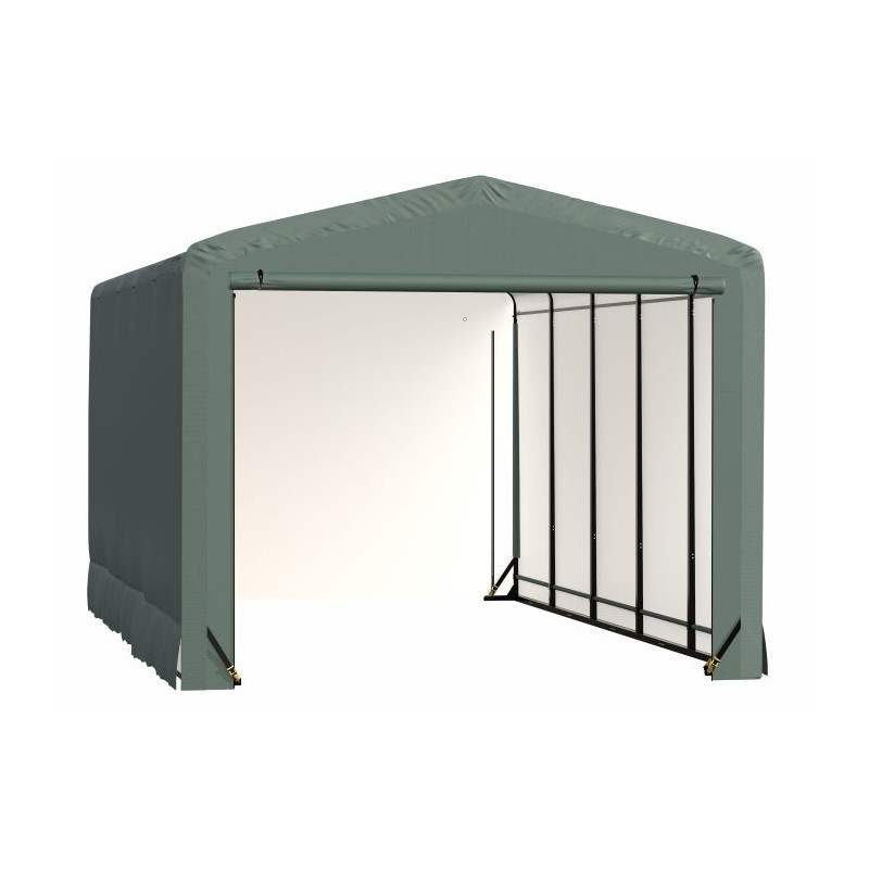 ShelterLogic 12x23x10 ShelterTube Garage Kit - Green (SQAACC0104C01202310)