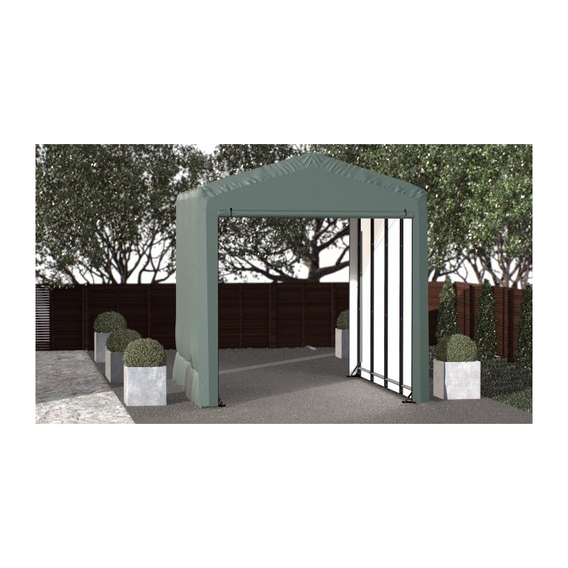 ShelterLogic 14x40x16 ShelterTube Garage Kit - Green (SQAACC0104C01404016)