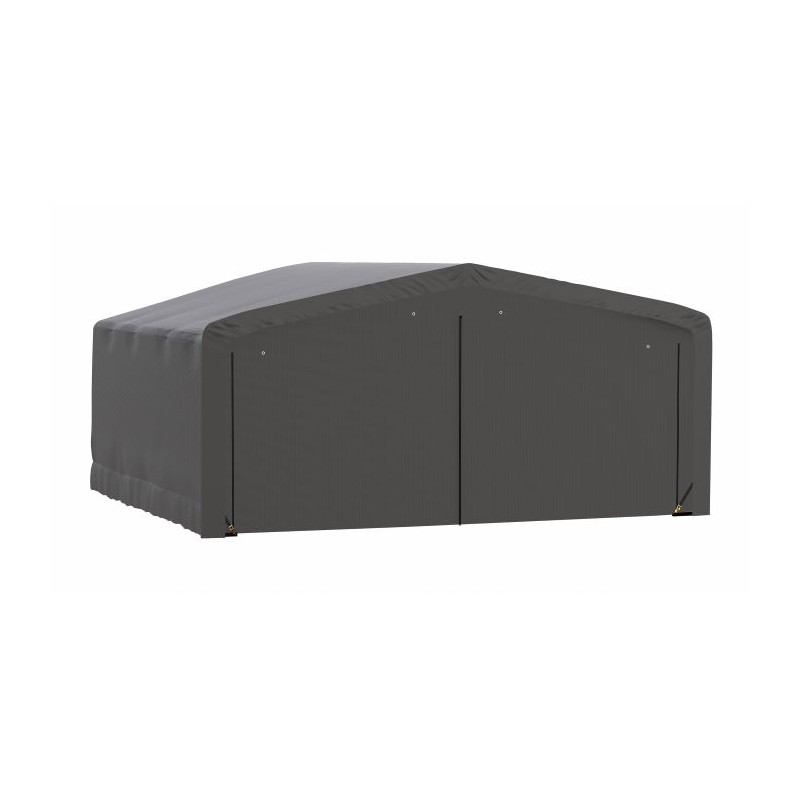 ShelterLogic 20x23x10 ShelterTube Garage Kit - Gray (SQAADD0103C02002310)