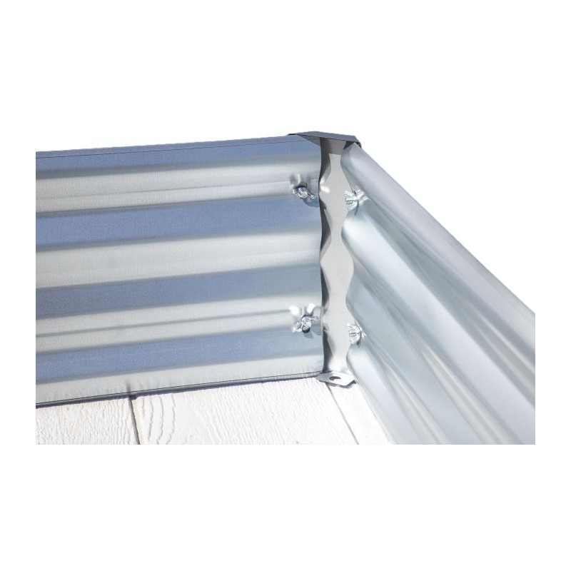 ShelterLogic 40x40x11Raised Bed Garden Galvanized Kit (RBG404011)