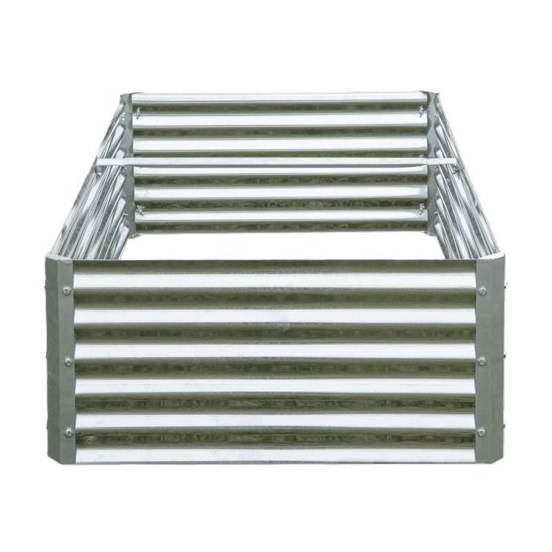 ShelterLogic 72x36x17 Raised Bed Garden Kit - Galvanized (RBG703617)