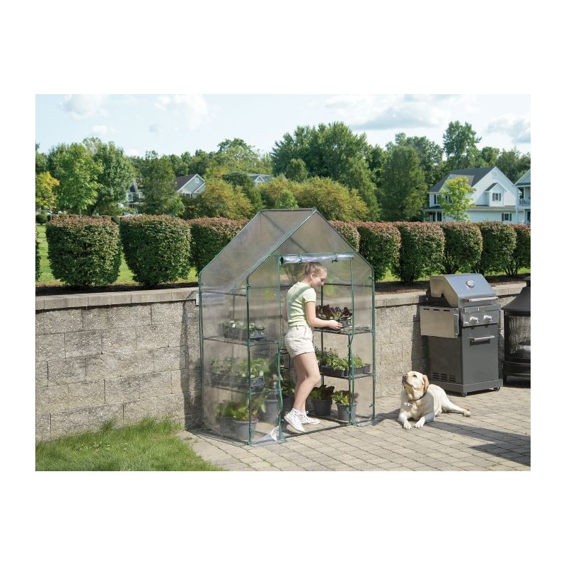 ShelterLogic 4’8 x 2'9 x 6’5 MiracleGro Mini Greenhouse Kit (70526)
