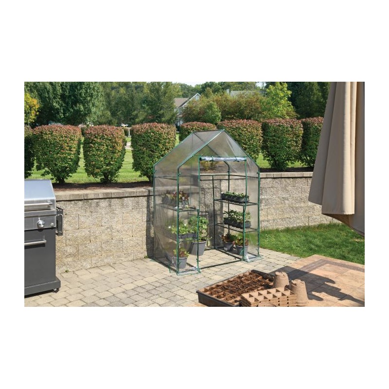 ShelterLogic 4’8 x 2'9 x 6’5 MiracleGro Mini Greenhouse Kit (70526)