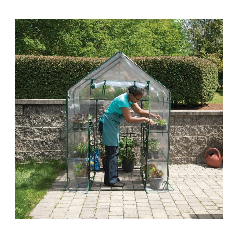 ShelterLogic 4’8 x 4’8 x 6’5 MiracleGro Mini greenhouse Kit (70527)