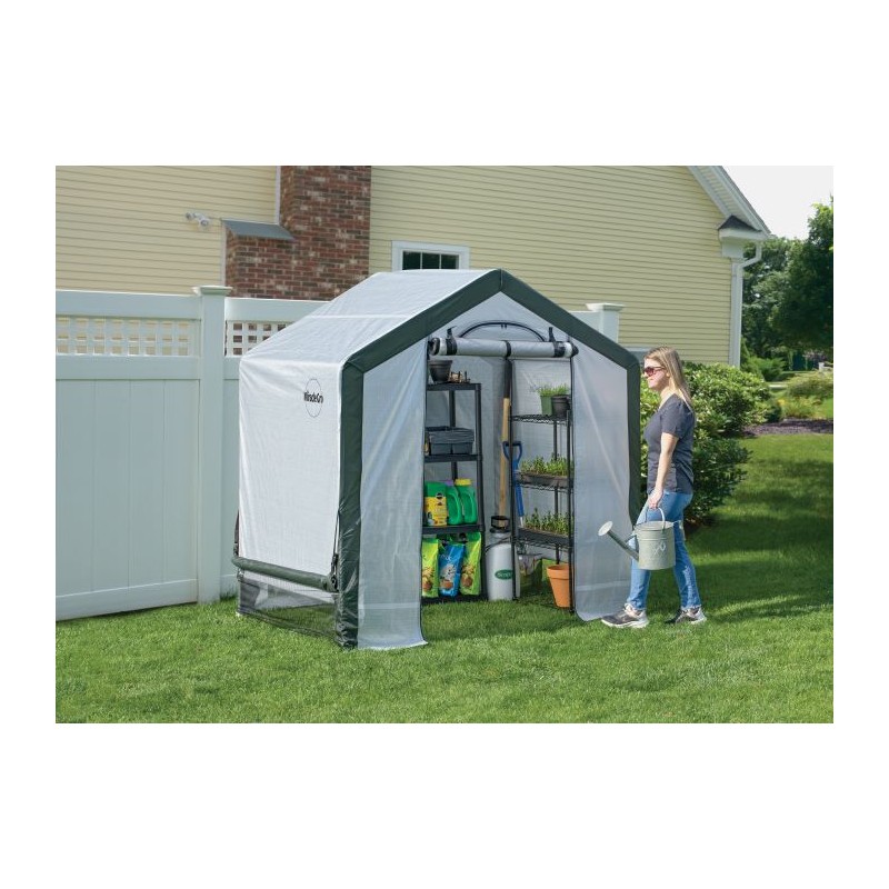 ShelterLogic 6 x 4 x 6 Miracle-Gro Greenhouse Kit (70529)