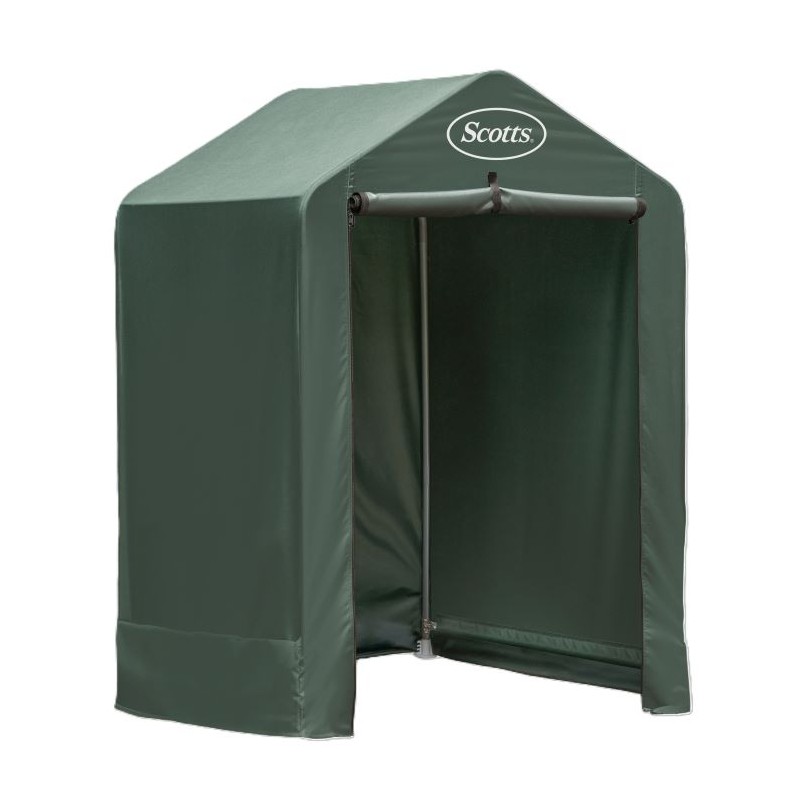 ShelterLogic 4 x 4 x 6 Scotts Peak Garden Shed - Green (70489)