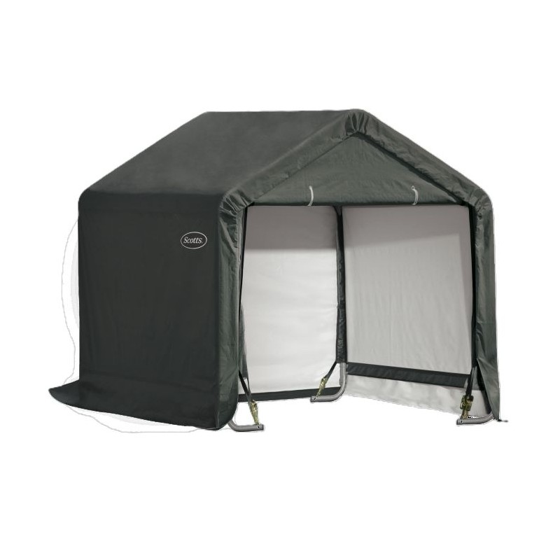 ShelterLogic 6x6x6 Scotts Peak Storage Shed - Green (70491)