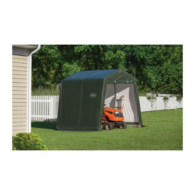 ShelterLogic  8x8x8 Scotts Peak Storage Shed - Green (70494)