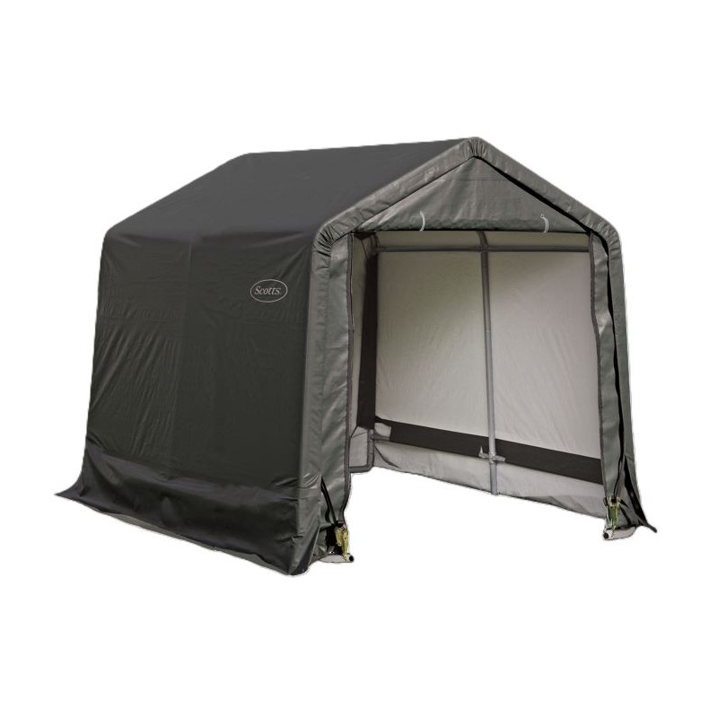 ShelterLogic  8x8x8 Scotts Peak Storage Shed - Green (70494)