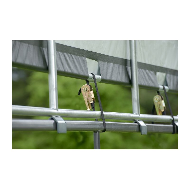 ShelterLogic-Corral Shelter 10x10  Fabric Top & Top Frame - Green (51530)