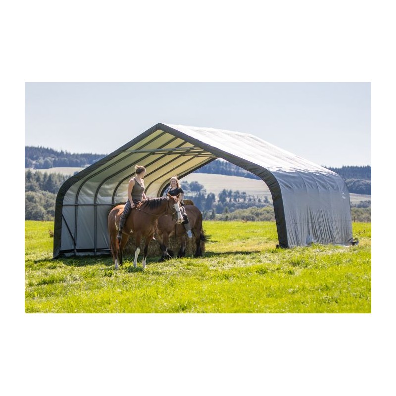 ShelterLogic 22x24x12 Peak Style Shelter Kit - Green (58542)