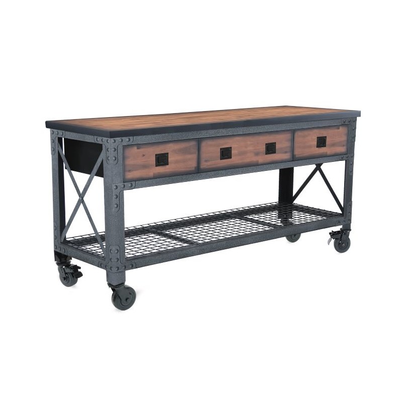 DuraMax 72"x24" Rolling Workbench - 3 Drawers (WB68001)