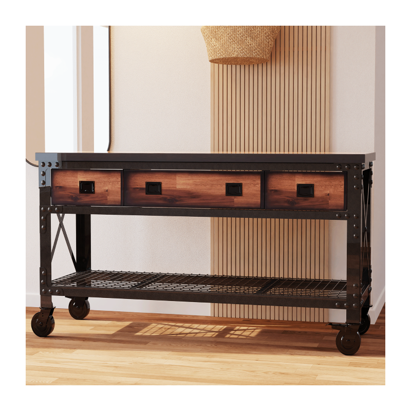 DuraMax 72"x24" Rolling Workbench - 3 Drawers (WB68001)