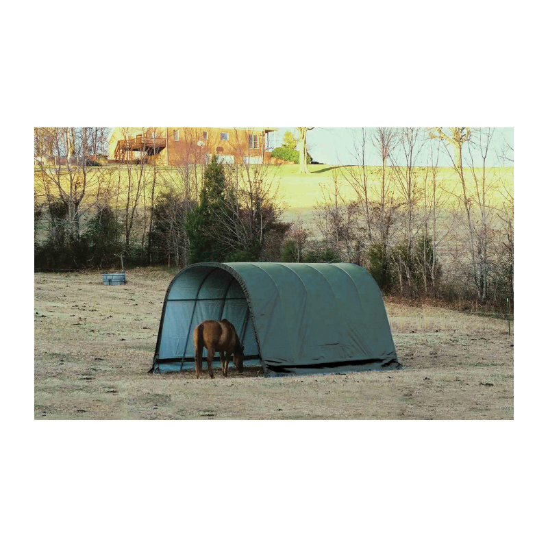ShelterLogic-12x20x10 Roun-Style Shelter Kit - Green (51351)
