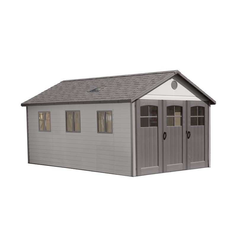 Lifetime 11x21 Storage Shed Kit w/ Tri-Fold Doors (60237)