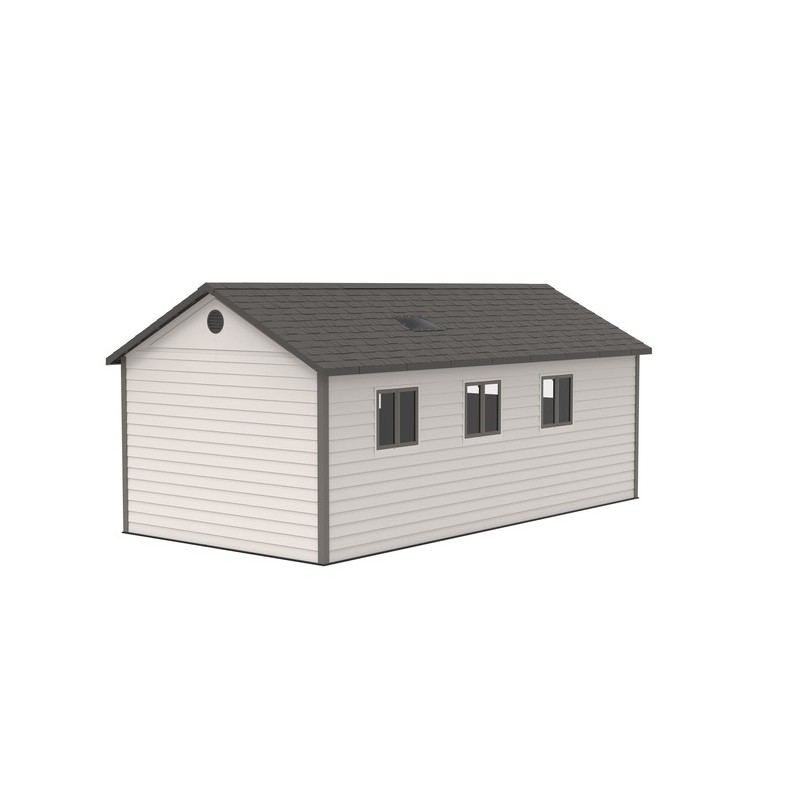 Lifetime 11x21 Storage Shed Kit w/ Tri-Fold Doors (60237)