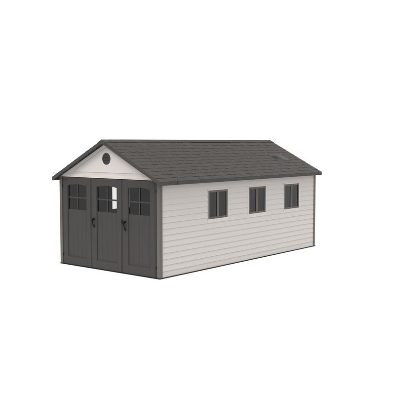 Lifetime 11x21 Storage Shed Kit w/ Tri-Fold Doors (60237)