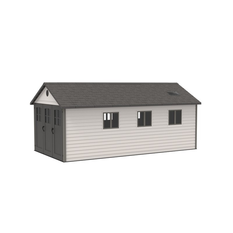 Lifetime 11x21 Storage Shed Kit w/ Tri-Fold Doors (60237)