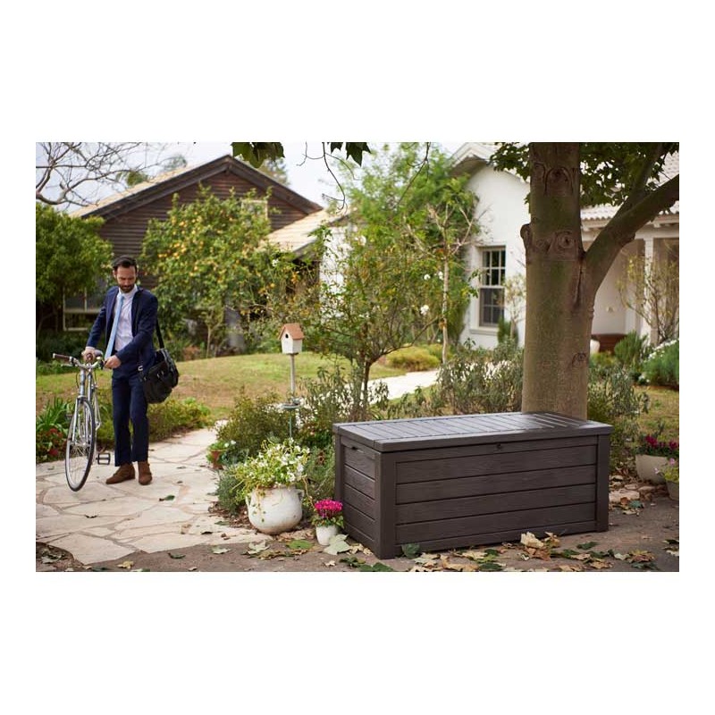 Keter Westwood 150 Gallon Deck Box - Brown (231666)