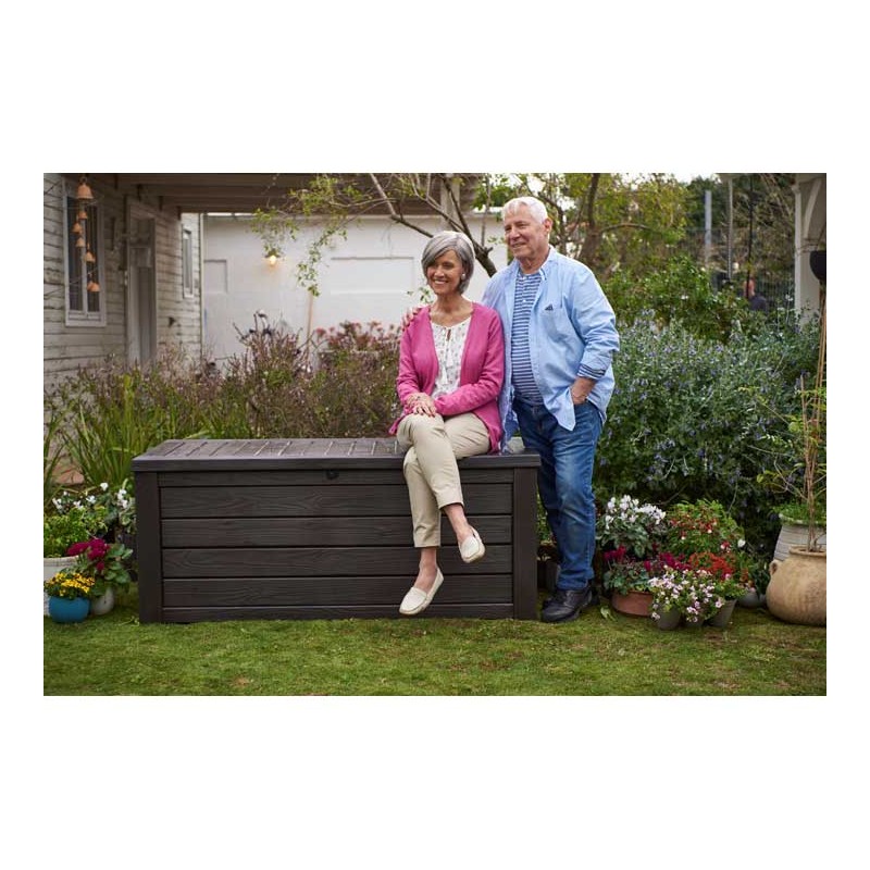 Keter Westwood 150 Gallon Deck Box - Brown (231666)