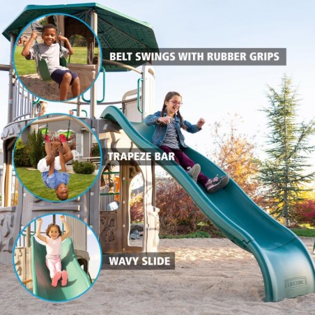 Lifetime Shipwell Adventure Tower Swing Set (91200)