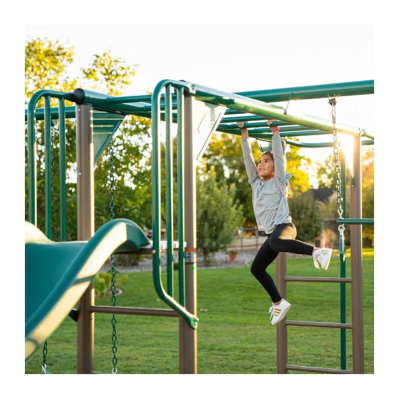 Lifetime Double Slide Deluxe Playset - Earthtone (91080)