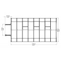 Rion 8x20 Hobby Gardener 2 Twin Wall Greenhouse Kit (HG7120)