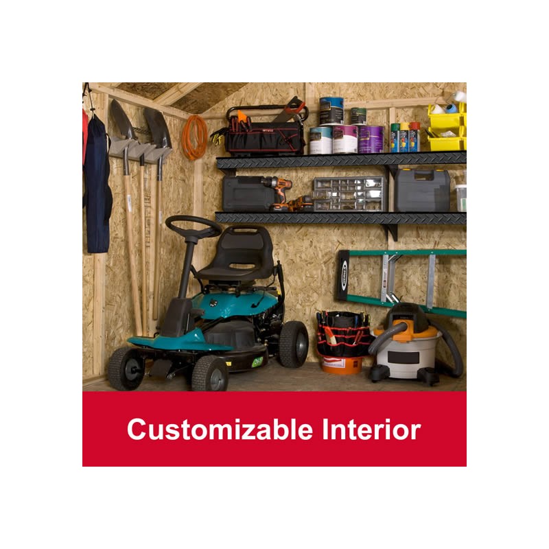 Handy Home Acadia 10x8 with Metal Roof and Floor (19774-1)